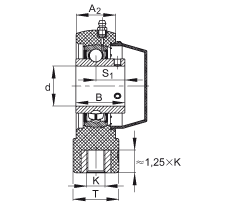 吊裝式軸承座單元 RTUEY50-TV-VA, 塑料軸承座,內(nèi)圈帶平頭螺釘?shù)耐馇蛎媲蜉S承,耐腐蝕設(shè)計,R 型密封 吊裝式軸承座單元 RTUEY50-TV-VA, 塑料軸承座,內(nèi)圈帶平頭螺釘?shù)耐馇蛎媲蜉S承,耐腐蝕設(shè)計,R 型密封