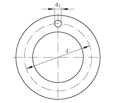 推力墊圈 EGW12-E40-B, 推力墊圈，免維護(hù)，帶銅襯